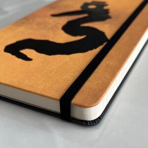 Moleskine Dragon Notebook by Ahn Sang Soo, Large, Ruled, Hard Cover, Gift Box.